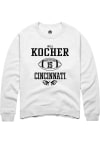 Main image for Will Kocher  Rally Cincinnati Bearcats Mens White NIL Sport Icon Long Sleeve Crew Sweatshirt