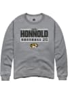 Main image for Alex Honnold  Rally Missouri Tigers Mens Grey NIL Stacked Box Long Sleeve Crew Sweatshirt