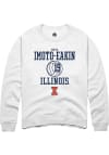 Main image for Maya Imoto-Eakin Rally Mens White Illinois Fighting Illini NIL Sport Icon Crew Sweatshirt