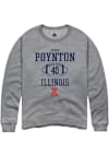 Main image for Ronan Poynton Rally Mens Graphite Illinois Fighting Illini NIL Sport Icon Crew Sweatshirt