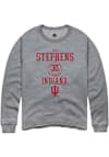 Main image for Ian Stephens Rally Mens Graphite Indiana Hoosiers NIL Sport Icon Crew Sweatshirt