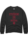 Main image for Ian Stephens Rally Mens Black Indiana Hoosiers NIL Sport Icon Crew Sweatshirt