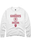 Main image for James Goodis Rally Mens White Indiana Hoosiers NIL Sport Icon Crew Sweatshirt