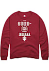 Main image for James Goodis Rally Mens Red Indiana Hoosiers NIL Sport Icon Crew Sweatshirt