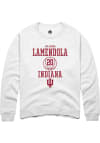 Main image for Julianna LaMendola Rally Mens White Indiana Hoosiers NIL Sport Icon Crew Sweatshirt