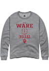 Main image for Kelel Ware Rally Mens Graphite Indiana Hoosiers NIL Sport Icon Crew Sweatshirt