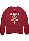 Main image for Kelel Ware Rally Mens Red Indiana Hoosiers NIL Sport Icon Crew Sweatshirt