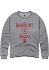 Main image for Lenée Beaumont Rally Mens Graphite Indiana Hoosiers NIL Sport Icon Crew Sweatshirt