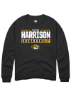 Main image for Cierra Harrison  Rally Missouri Tigers Mens Black NIL Stacked Box Long Sleeve Crew Sweatshirt