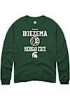 Main image for Evelyn Doezema Rally Mens Green Michigan State Spartans NIL Sport Icon Crew Sweatshirt