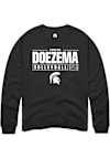 Main image for Evelyn Doezema Rally Mens Black Michigan State Spartans NIL Stacked Box Crew Sweatshirt