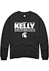 Main image for Grace Kelly Rally Mens Black Michigan State Spartans NIL Stacked Box Crew Sweatshirt