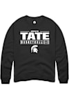 Main image for Jocelyn Tate Rally Mens Black Michigan State Spartans NIL Stacked Box Crew Sweatshirt