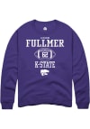 Main image for Jackson Fullmer Rally Mens Purple K-State Wildcats NIL Sport Icon Crew Sweatshirt
