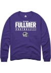 Main image for Jackson Fullmer Rally Mens Purple K-State Wildcats NIL Stacked Box Crew Sweatshirt