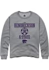 Main image for Lily Hendrickson Rally Mens Graphite K-State Wildcats NIL Sport Icon Crew Sweatshirt