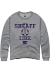 Main image for Murphy Sheaff Rally Mens Graphite K-State Wildcats NIL Sport Icon Crew Sweatshirt