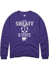 Main image for Murphy Sheaff Rally Mens Purple K-State Wildcats NIL Sport Icon Crew Sweatshirt