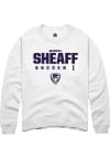 Main image for Murphy Sheaff Rally Mens White K-State Wildcats NIL Stacked Box Crew Sweatshirt