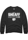 Main image for Murphy Sheaff Rally Mens Black K-State Wildcats NIL Stacked Box Crew Sweatshirt