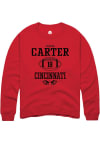 Main image for Trevor Carter Rally Mens Red Cincinnati Bearcats NIL Sport Icon Crew Sweatshirt