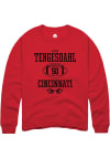 Main image for Evan Tengesdahl Rally Mens Red Cincinnati Bearcats NIL Sport Icon Crew Sweatshirt