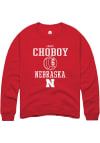 Main image for Laney Choboy Rally Mens Red Nebraska Cornhuskers NIL Sport Icon Crew Sweatshirt