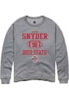 Main image for Austin Snyder Rally Mens Graphite Ohio State Buckeyes NIL Sport Icon Crew Sweatshirt