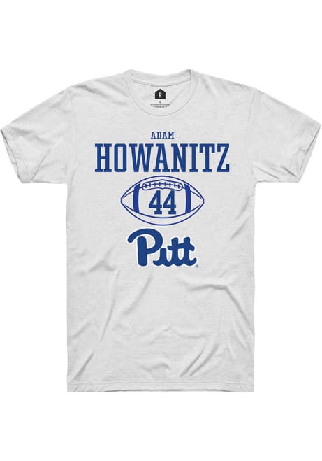 Adam Howanitz White Pitt Panthers NIL Sport Icon Short Sleeve T Shirt