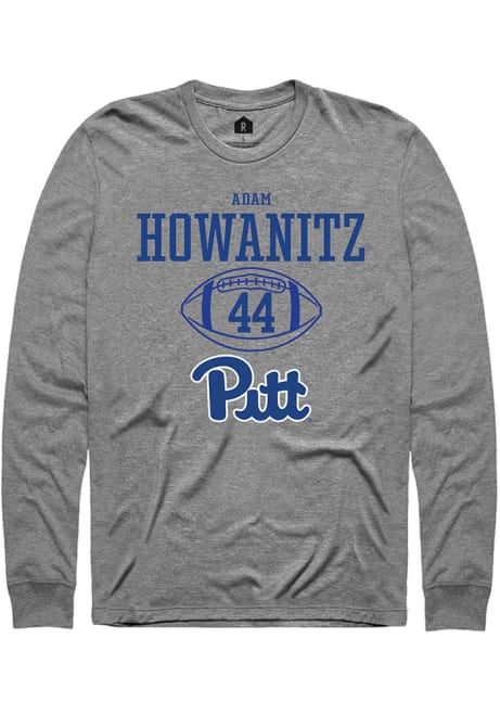 Adam Howanitz Rally Mens Graphite Pitt Panthers NIL Sport Icon Tee