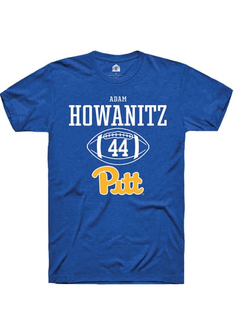 Adam Howanitz Blue Pitt Panthers NIL Sport Icon Short Sleeve T Shirt