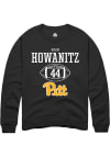 Main image for Adam Howanitz Rally Mens Black Pitt Panthers NIL Sport Icon Crew Sweatshirt