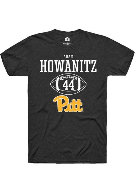 Adam Howanitz Black Pitt Panthers NIL Sport Icon Short Sleeve T Shirt