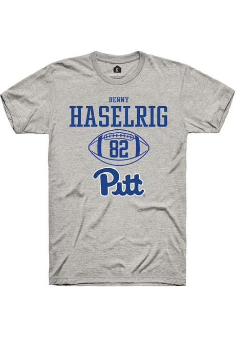 Benny Haselrig Ash Pitt Panthers NIL Sport Icon Short Sleeve T Shirt