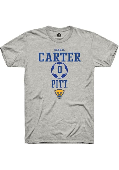 Cabral Carter Ash Pitt Panthers NIL Sport Icon Short Sleeve T Shirt