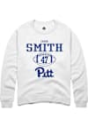 Main image for Caden Smith Rally Mens White Pitt Panthers NIL Sport Icon Crew Sweatshirt