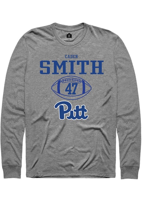 Caden Smith Rally Mens Graphite Pitt Panthers NIL Sport Icon Tee