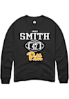 Main image for Caden Smith Rally Mens Black Pitt Panthers NIL Sport Icon Crew Sweatshirt