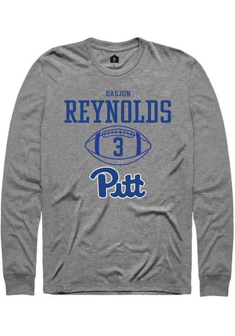 Daejon Reynolds Rally Mens Graphite Pitt Panthers NIL Sport Icon Tee