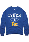 Main image for David Lynch Rally Mens Blue Pitt Panthers NIL Sport Icon Crew Sweatshirt