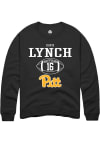 Main image for David Lynch Rally Mens Black Pitt Panthers NIL Sport Icon Crew Sweatshirt