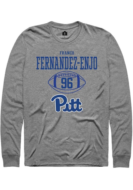 Franco Fernandez-Enjo Rally Mens Graphite Pitt Panthers NIL Sport Icon Tee