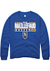 Main image for Mateo Maillefaud Rally Mens Blue Pitt Panthers NIL Stacked Box Crew Sweatshirt
