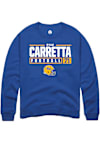 Main image for Ryan Carretta Rally Mens Blue Pitt Panthers NIL Stacked Box Crew Sweatshirt
