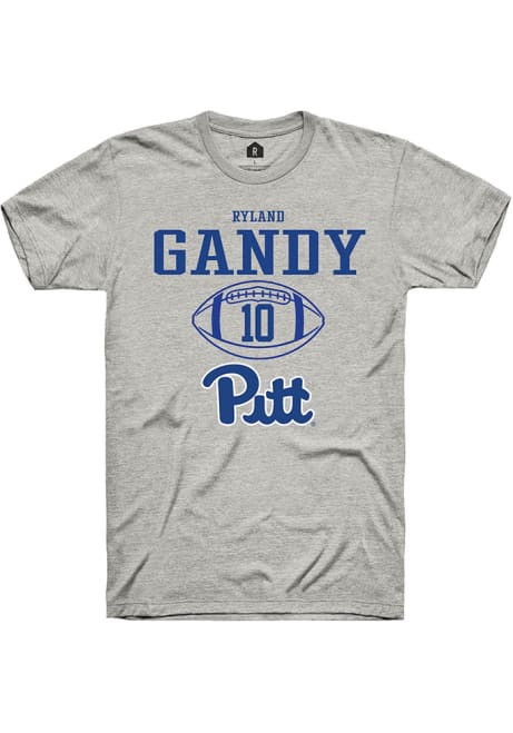 Ryland Gandy Ash Pitt Panthers NIL Sport Icon Short Sleeve T Shirt