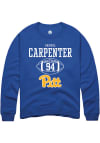 Main image for Samuel Carpenter Rally Mens Blue Pitt Panthers NIL Sport Icon Crew Sweatshirt