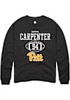 Main image for Samuel Carpenter Rally Mens Black Pitt Panthers NIL Sport Icon Crew Sweatshirt
