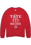 Main image for Carnell Tate Rally Mens Red Ohio State Buckeyes NIL Sport Icon Crew Sweatshirt