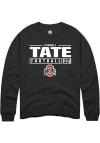 Main image for Carnell Tate Rally Mens Black Ohio State Buckeyes NIL Stacked Box Crew Sweatshirt
