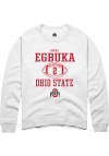 Main image for Emeka Egbuka  Rally Ohio State Buckeyes Mens White NIL Sport Icon Long Sleeve Crew Sweatshirt